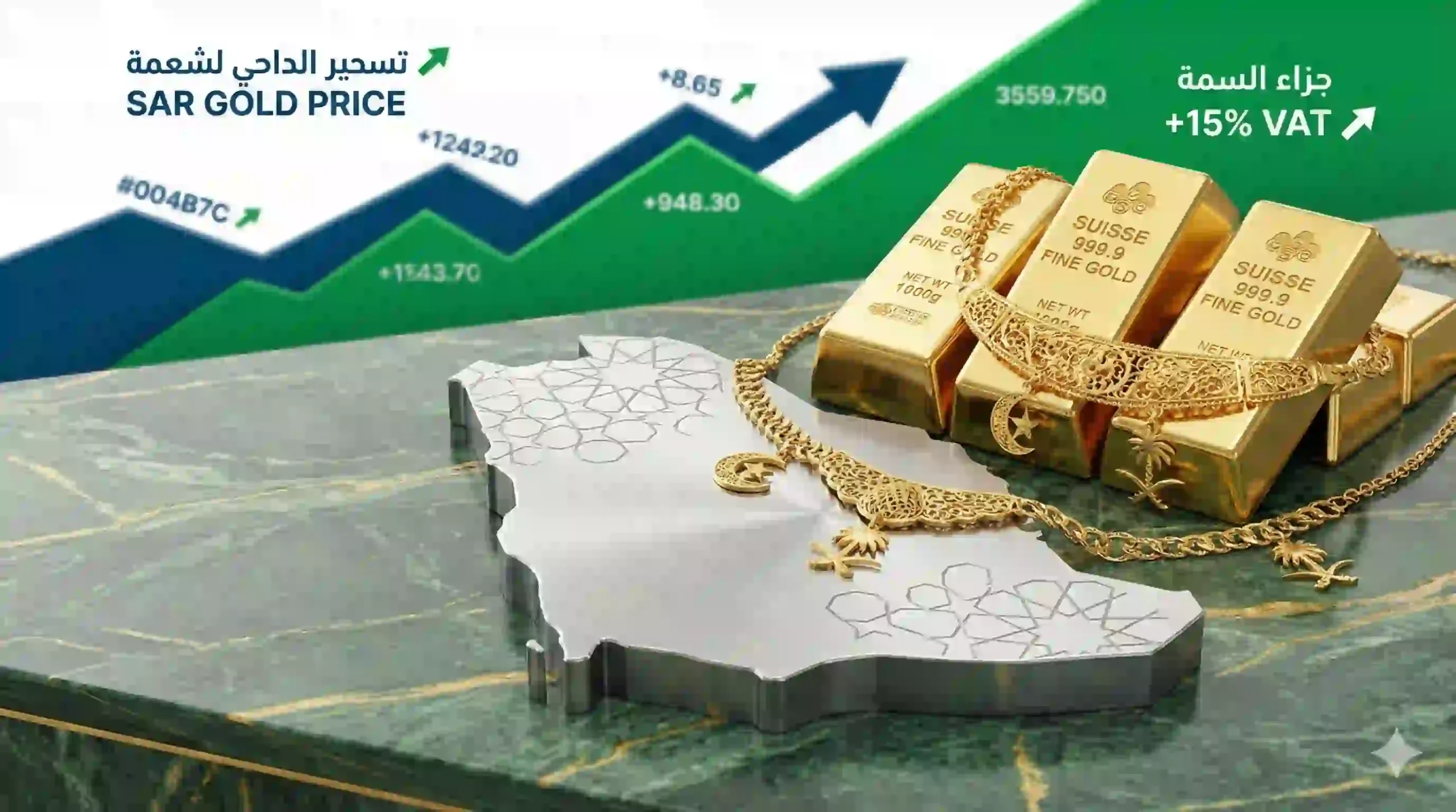 Live gold price today in Saudi Arabia per gram and ounce